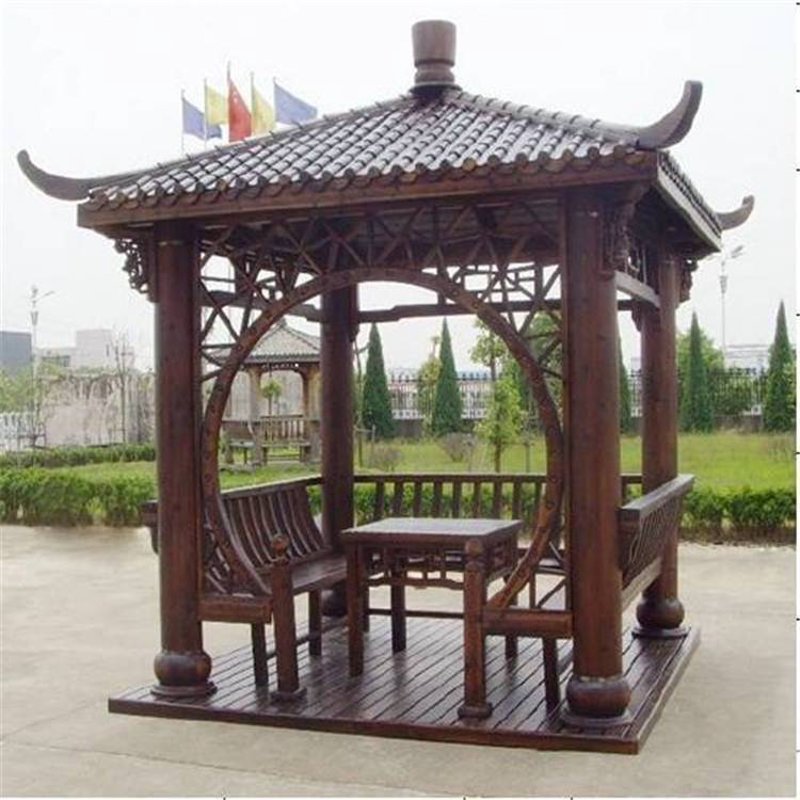 防腐木花架：园林艺术的新篇章